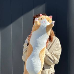 Мягкая игрушка кот-батон (70см)