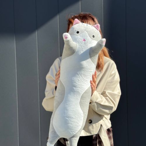 Мягкая игрушка кот-батон (70см)